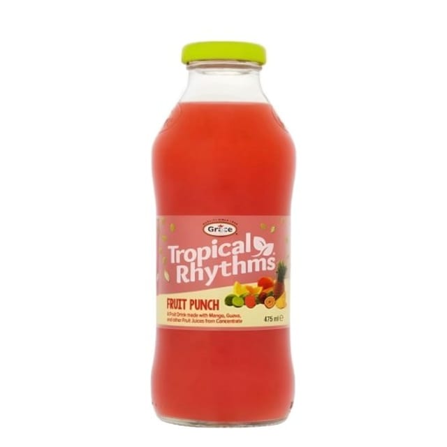 Tropical Rhythm Fruit Punch.